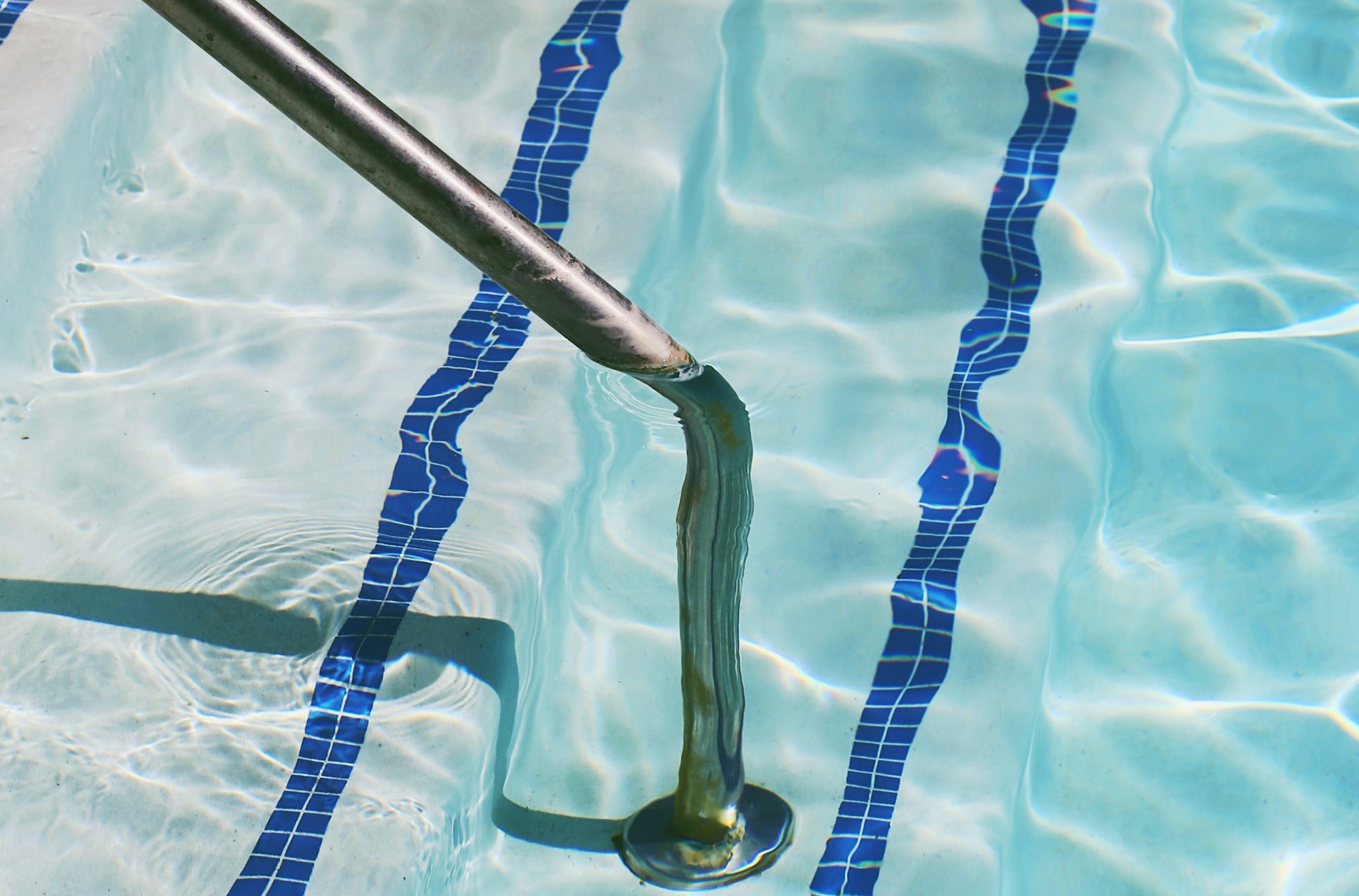 Handrail and pool steps